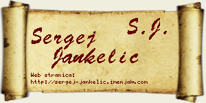 Sergej Jankelić vizit kartica